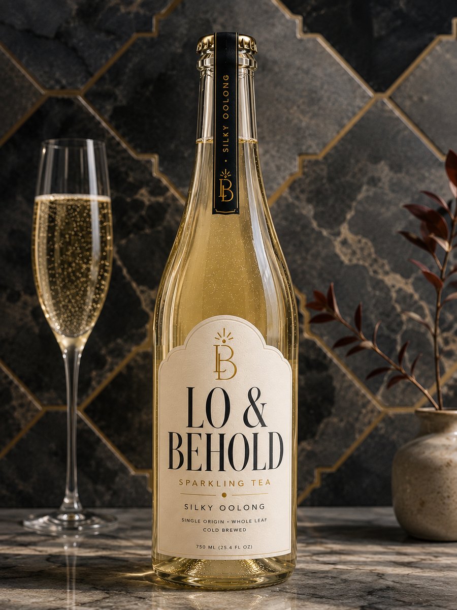Lo & Behold sparkling tea, 750ml